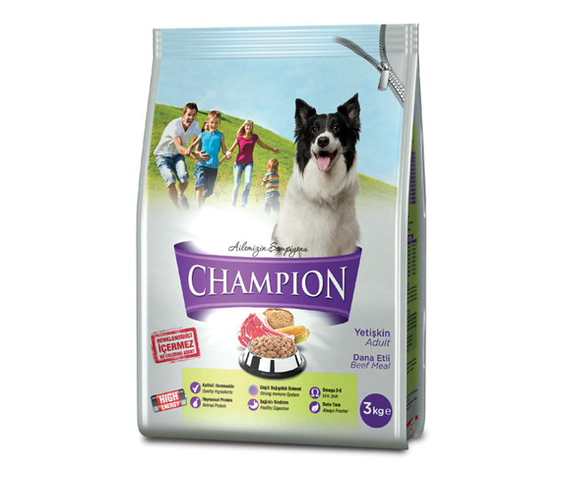 Champion Dog Food Working And Active Dogs 3kg Technogreen Regional red stew with shredded beef & lamb. technogreen